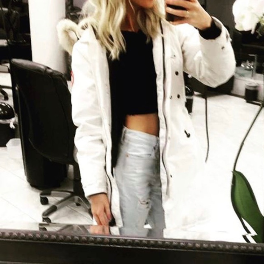 Canada Goose Sherbrooke WHITE